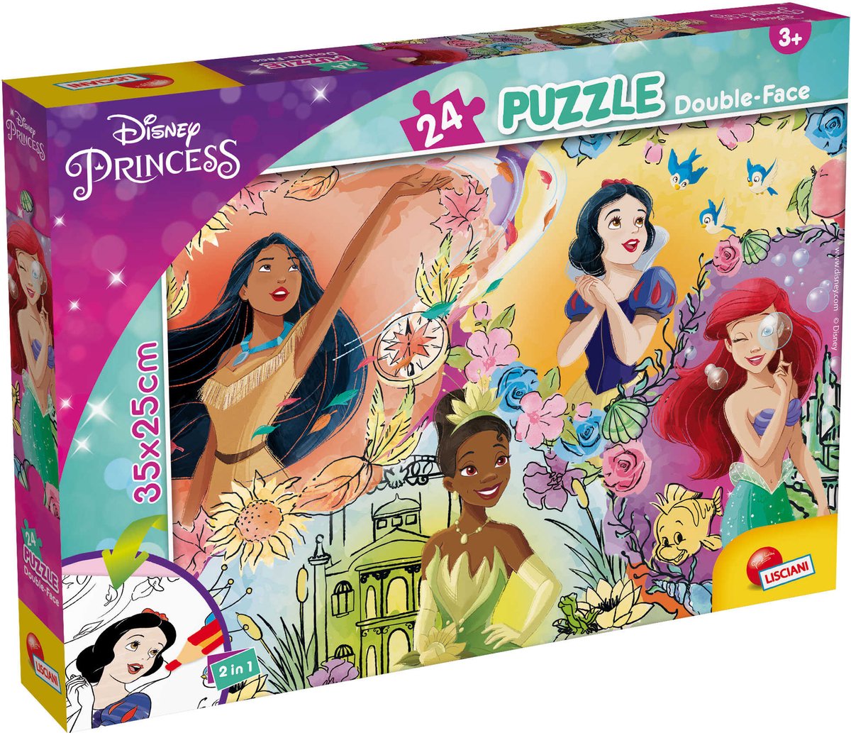 Lisciani disney puzzle df m-plus 24 princess