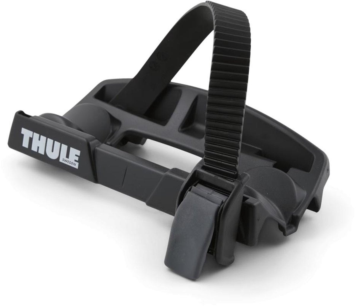 Soporte de rueda Thule velotrack derecho con logo