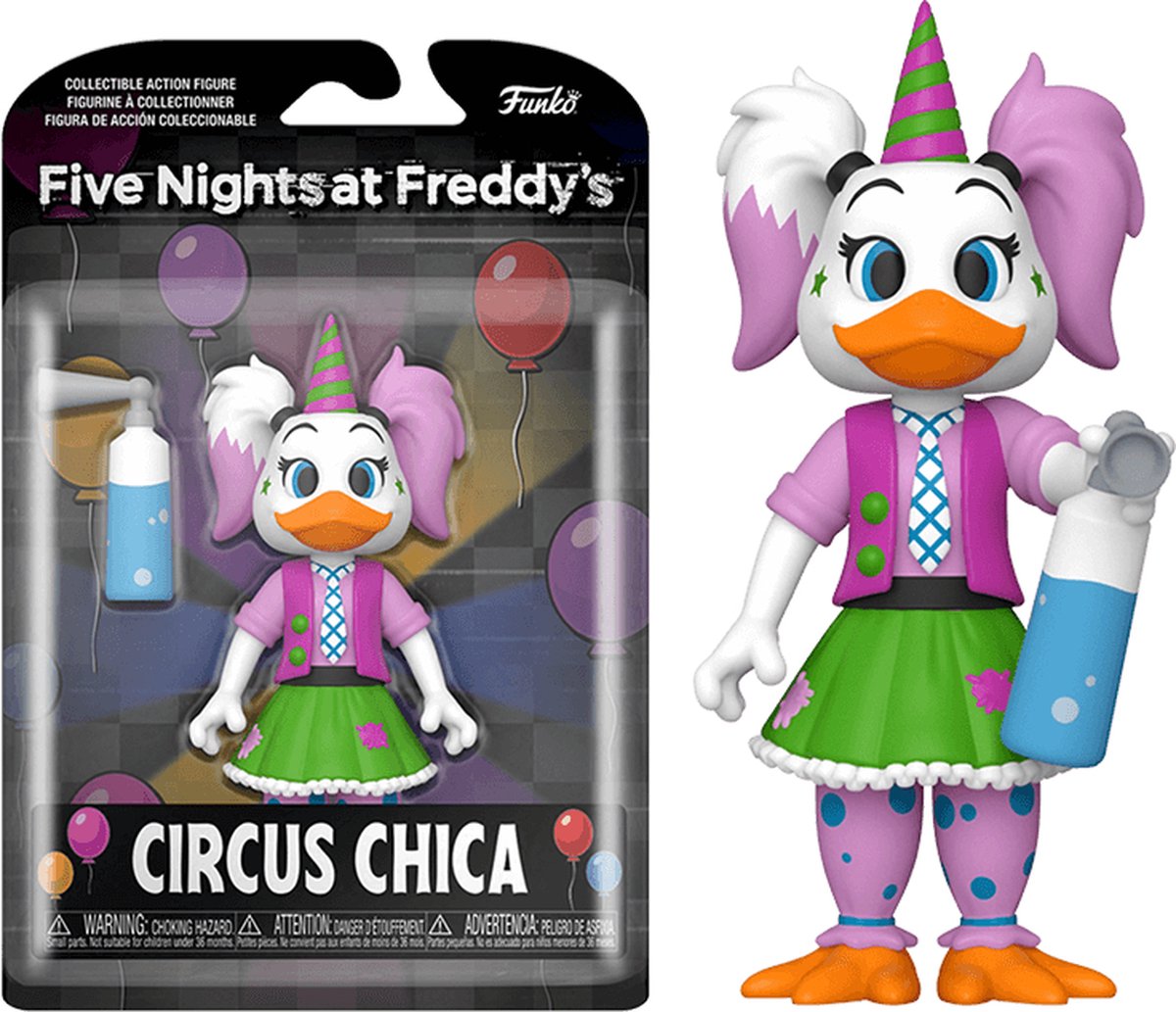 Funko five nights at freddy?'s - action figure circus chica 13 cm verzamelfiguur - multicolours