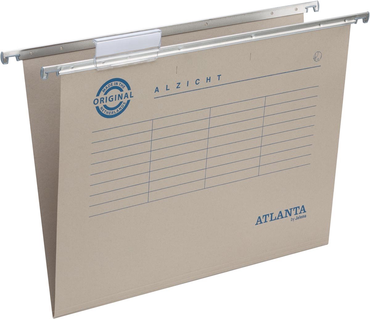 Djois alzicht hangmap folio - v - bodem - grijs - - pak 25 stuks