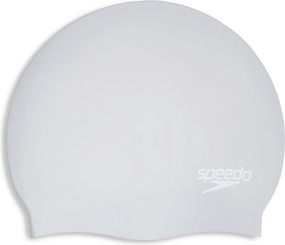 Cuffia da nuoto Speedo per capelli lunghi - bianco argento