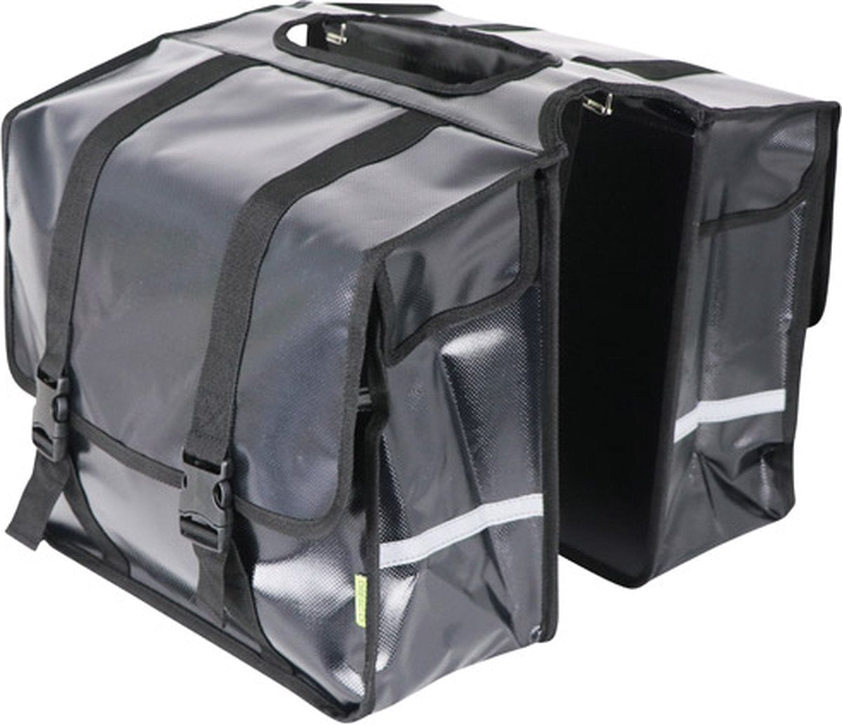 Dresco Transporter Bolsa de bicicleta doble de 40 litros Bisonyl Black
