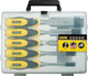 Stanley steekbeitelset dynagrip 5dlg. (6.12.18.25.32 mm) - 2-16-885