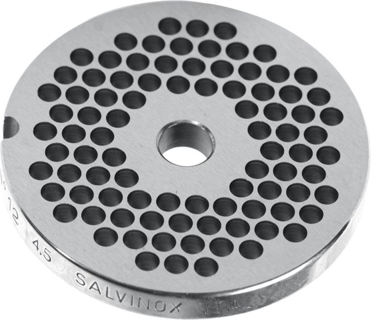 Placa perforada Hendi – procesamiento de carne – ø4,5 mm – ø82 mm