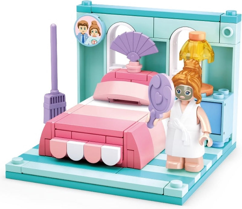 Sluban mini dormitorio artesanal 109pz