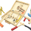 Cassetta degli attrezzi in legno Playwood - 12 pezzi.