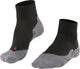 Falke tk5 short anti-blaar dun wol functioneel materiaal wandelsokken heren zwart - maat 39-41