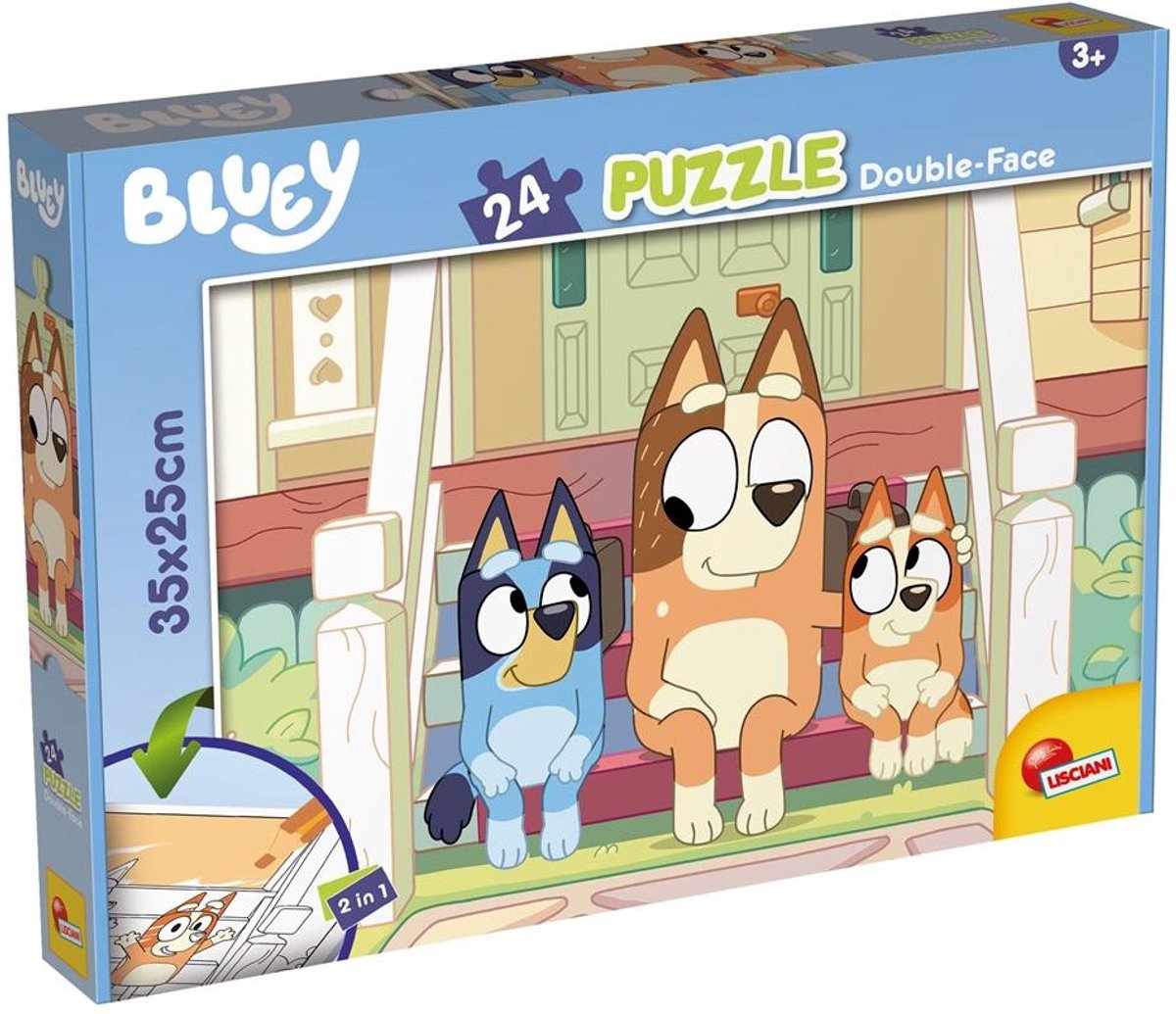 Lisciani bluey puzzle df-mplus 24 mr monkey jocks