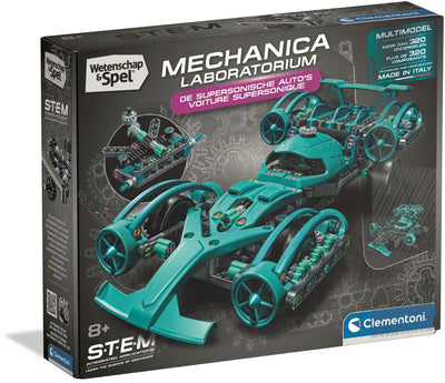 Auto da corsa del gioco scientifico Clementoni - Oltre 320 parti.