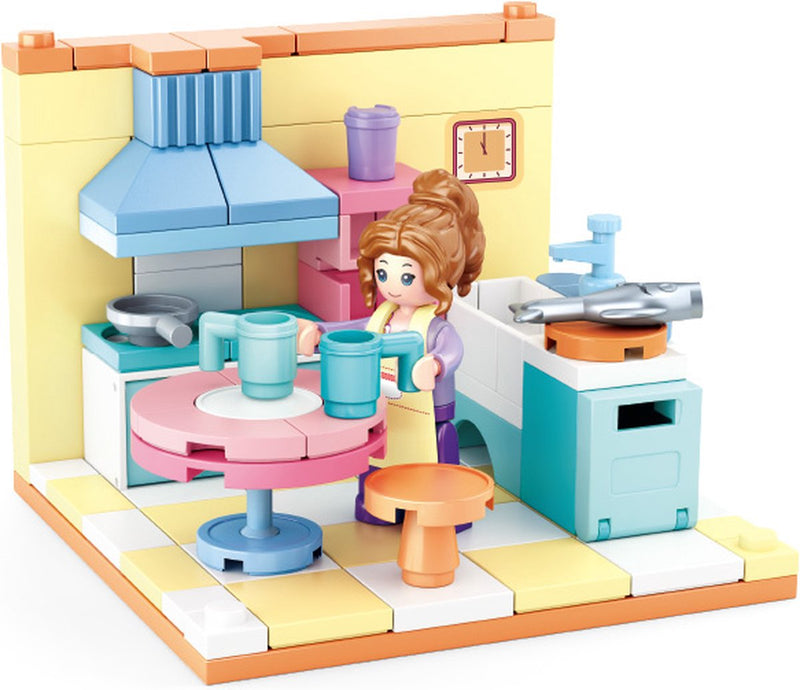 Mini cocina artesanal Sluban 108pz