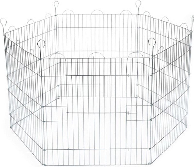 Beeztees - konijnenren - 6 panelen - 66,5x58 cm, diam. 100 cm