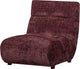 Sillón Woood observe - chenilla - berenjena - 82x75x96