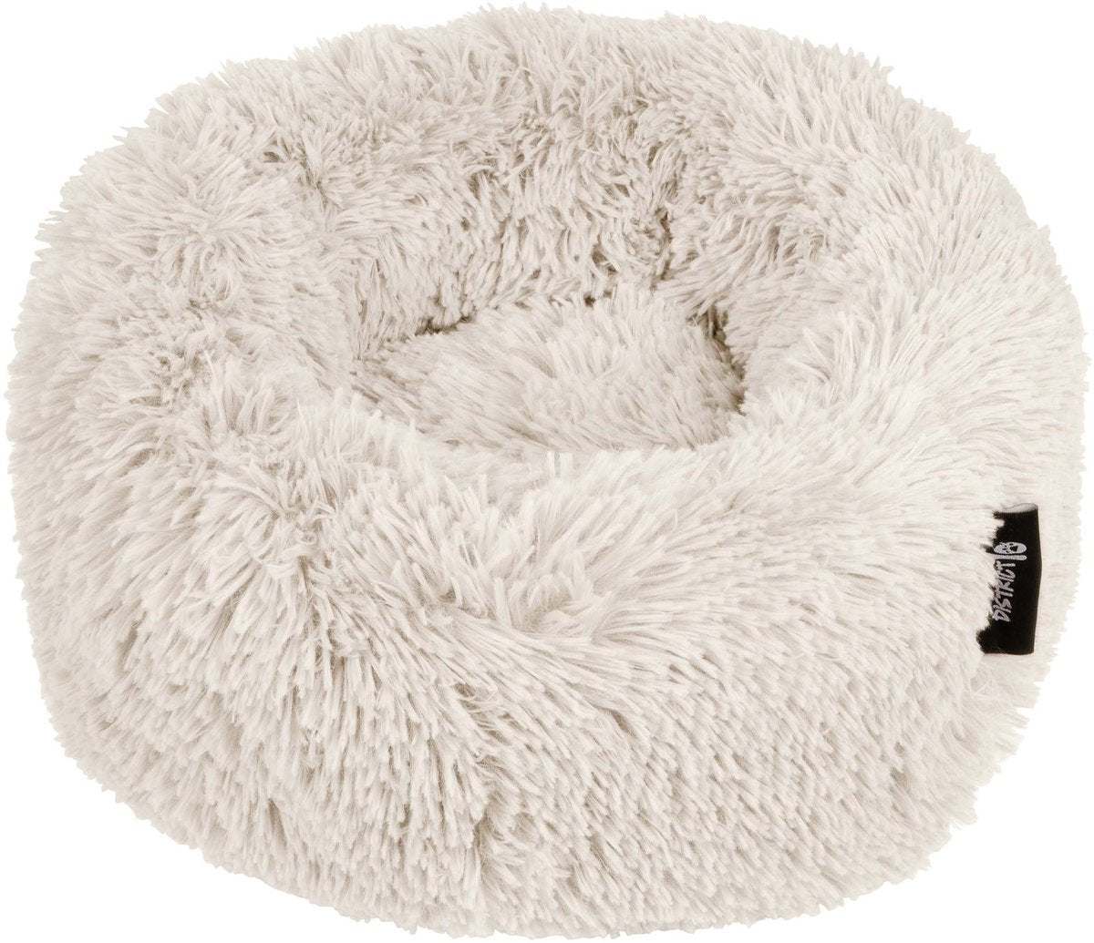 Cuccia per cani District 70 fuzz donut – merengue – piccola ø 45 cm