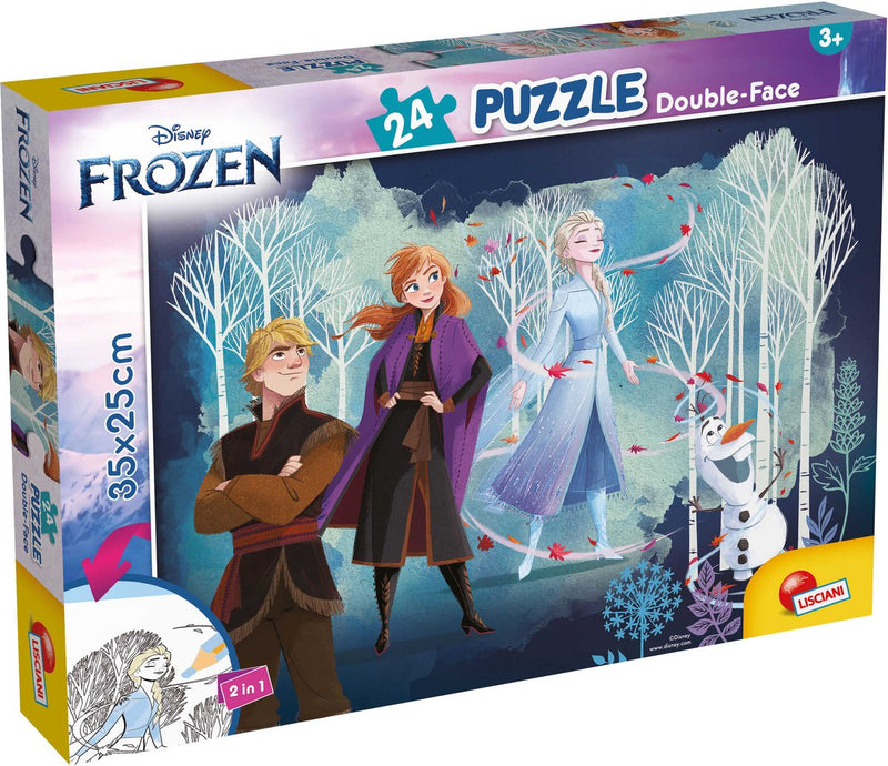 Lisciani disney puzzle df m-plus 24 congelato
