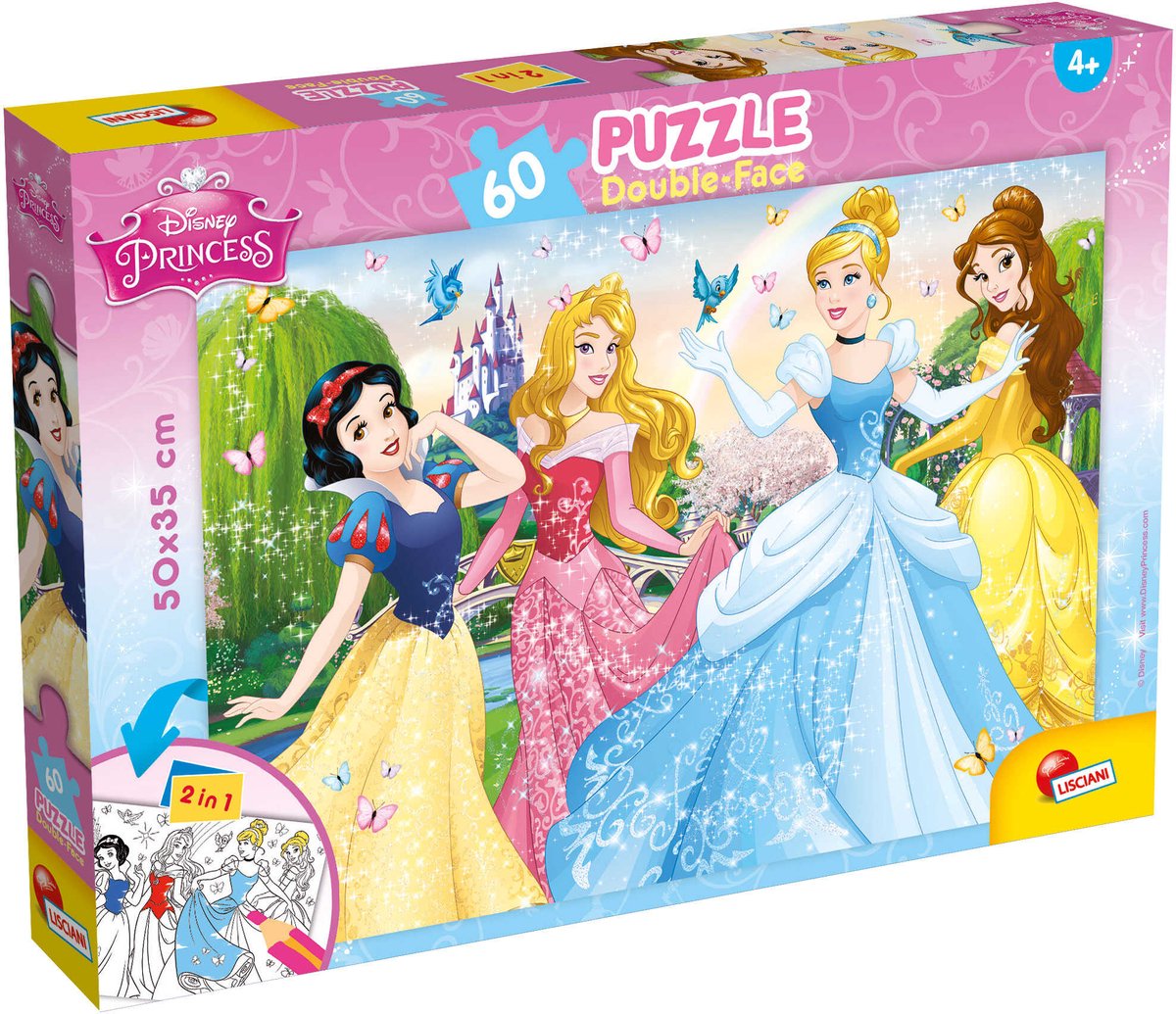 Lisciani rompecabezas df plus 60 princesa