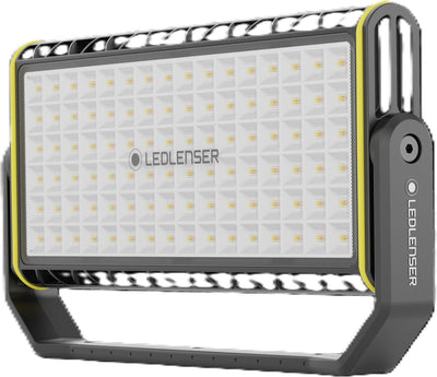 Ledlenser af12r work - lampada da cantiere - ricaricabile - 8000 lumen - ip67 - ik07 - alluminio - ibrida - colore luce regolabile