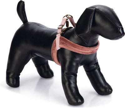 Diseñado por lotte velura - arnés para perros - arnés para perros - rosa - xxs - 15 mm x 36 cm