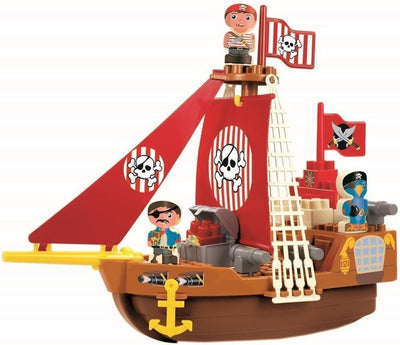 Abrick ecoiffier piratenschip