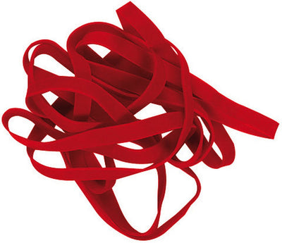 Elastici Alco - contenuto 500 grammi - 130x10mm - rosso - al-756