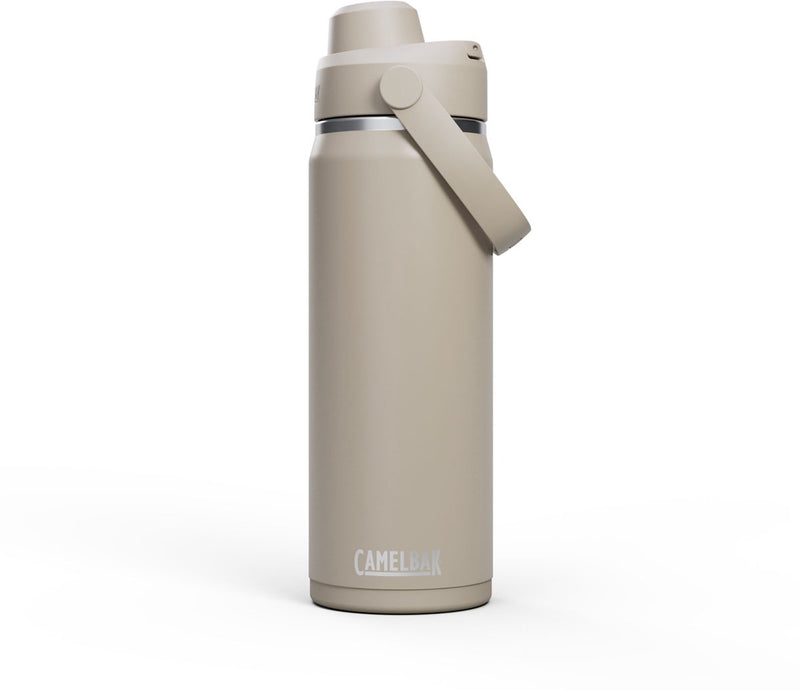Borraccia Camelbak Thrive Chug - 600 ml - acciaio inossidabile - con tappo a vite - borraccia isolante - beige