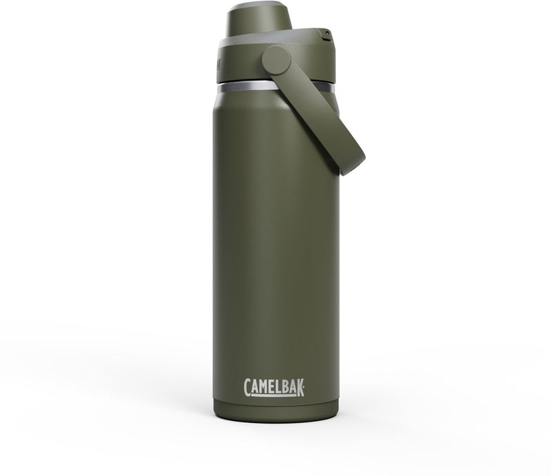Borraccia Camelbak Thrive Chug - 600 ml - acciaio inossidabile - con tappo a vite - bottiglia d'acqua isolante - verde