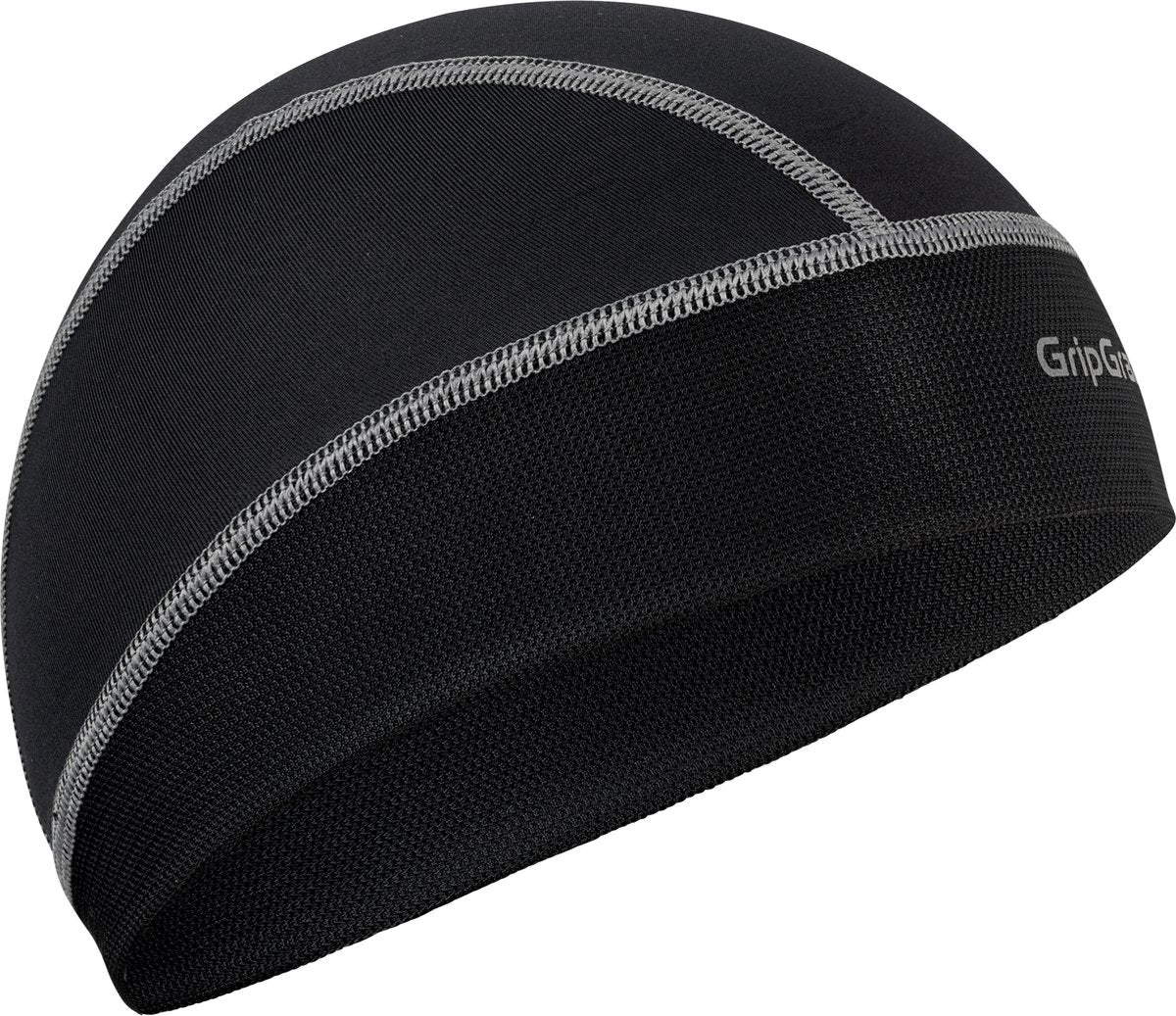 Gripgrab - UPF 50+ lightweight summer bicycle helmet hat UV protection cycling hat skull cap - black - unisex - size one size