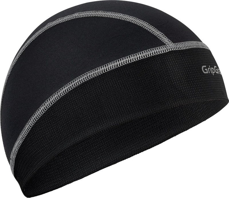 Gripgrab - Casco de bicicleta ligero UPF 50+ de verano con protección UV, gorro de ciclismo con calavera - negro - unisex - talla única