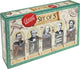 Juego de rompecabezas Professor Puzzle Asmodee: grandes mentes, rompecabezas de 5 piezas de madera y metal.