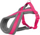 Trixie arnés para perros - ajustable fucsia 60-100x2.5cm - cómodo con relleno polar