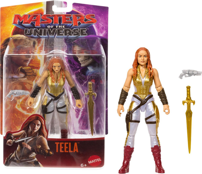 Masters of the Universe 2026 teela - figura de acción con espada