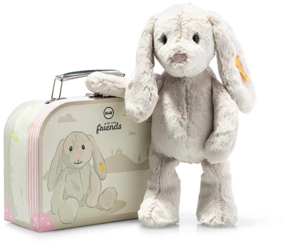 Coniglio Steiff Hoppie con valigia 26 cm. ean 080968