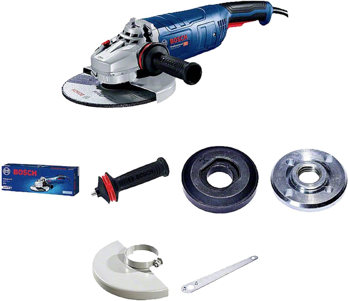Bosch professional gws 24-230 p angle grinder 2400w - 06018c3100