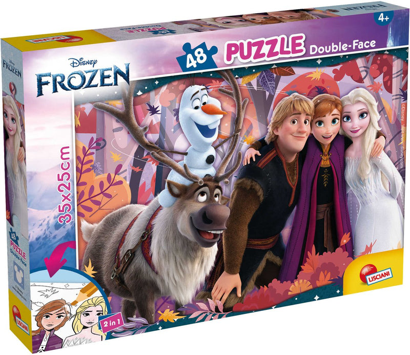 Lisciani disney puzzle df m-plus 48 congelato