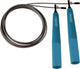 Avento corda per saltare in acciaio - speed grip - blu
