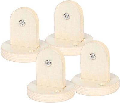 Supporto per rack per pareti per piccoli piedi per l'avventura di Klimrek, set di 4