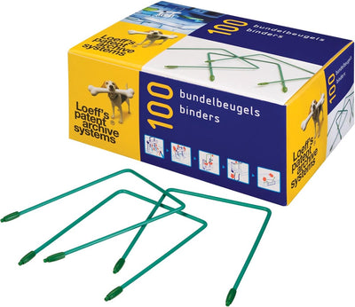 Staffe per archivio Bankers Box Loeff - lunghe 170 mm - icn12 conservazione a lungo termine - 100 pezzi