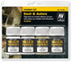 Vallejo modelbouwdecoratie - 73193 soot - ashes - pigment set effecten set