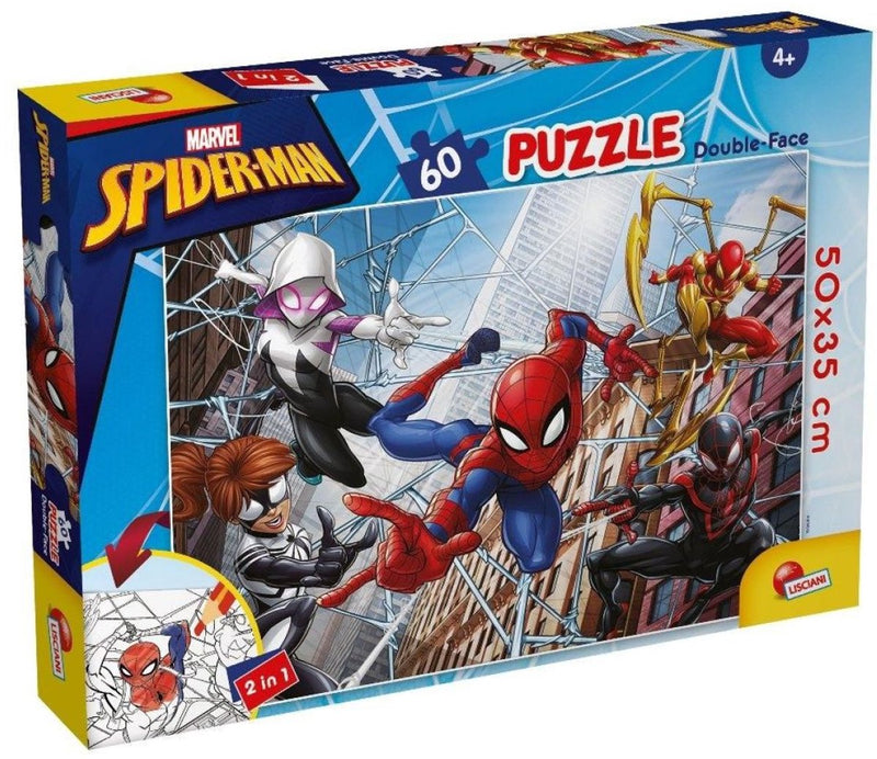 Lisciani maravilla rompecabezas df plus 60 spider-man