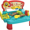 CLEMENTONI Baby - Montessori Workbench con elementos de madera