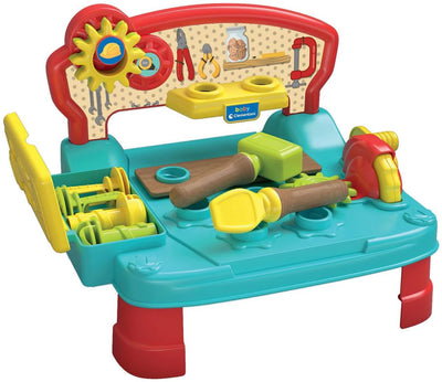 Clementoni Baby - Montessori Workbench con elementi di legno