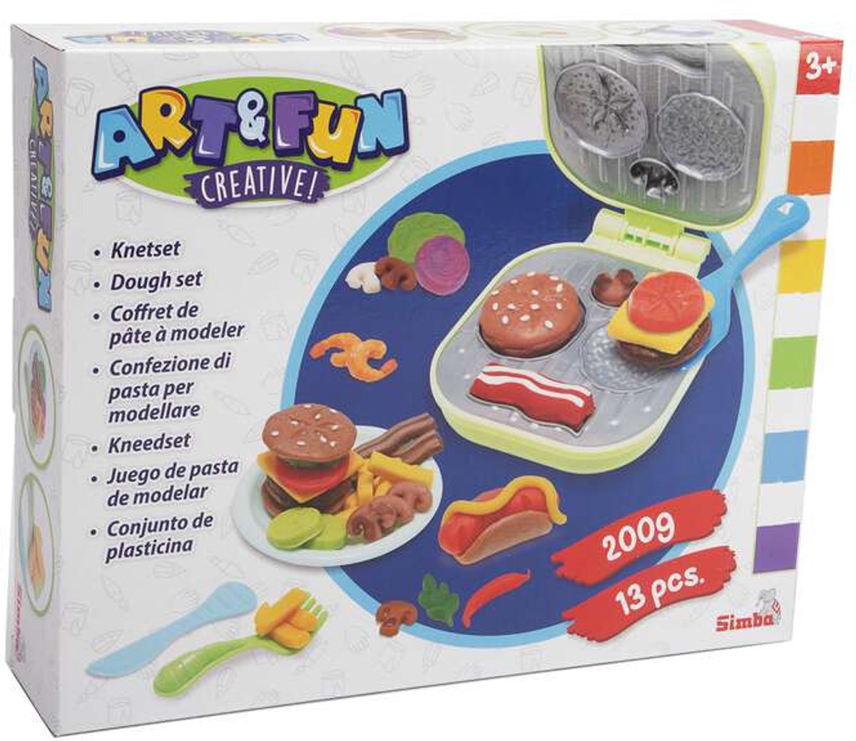 Simba art fun hamburger making clay set