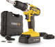 Trapano avvitatore a batteria Powerplus powx00501 - Trapano a batteria da 20 V per legno e metallo - incl. batteria, caricabatterie e punte