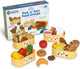 Set di gruppi di alimenti giocattolo con risorse didattiche - giocattoli educativi. - 3+
