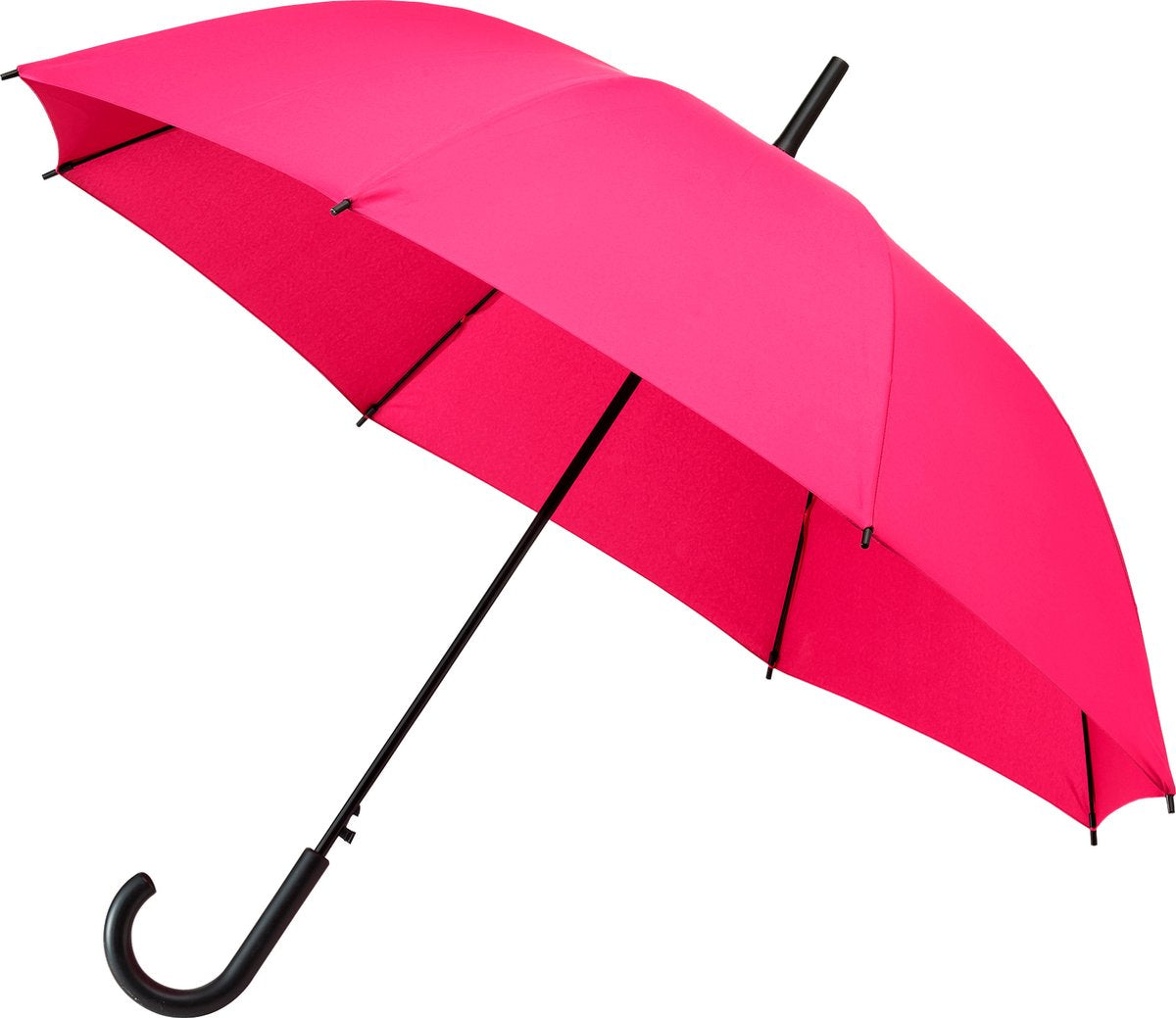 Falconetti - paraguas - ø 103 cm - automático - estructura de fibra de vidrio - rosa