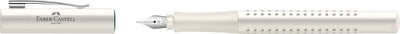 Faber-Castell penna stilografica - impugnatura 2010 - m - armonia latte di cocco - fc-140820