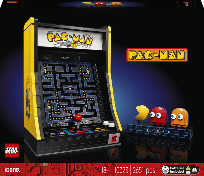 Iconos lego - juguetes de construcción arcade pac-man (10323)