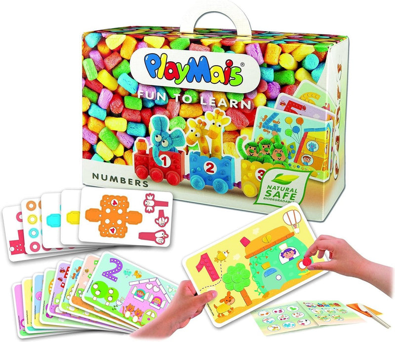 Playmais divertido para aprender los números | 2 piezas