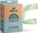 Bolsas sostenibles para caca de perro Beco hechas de plástico reciclado con aroma a menta y asa - 270 bolsas