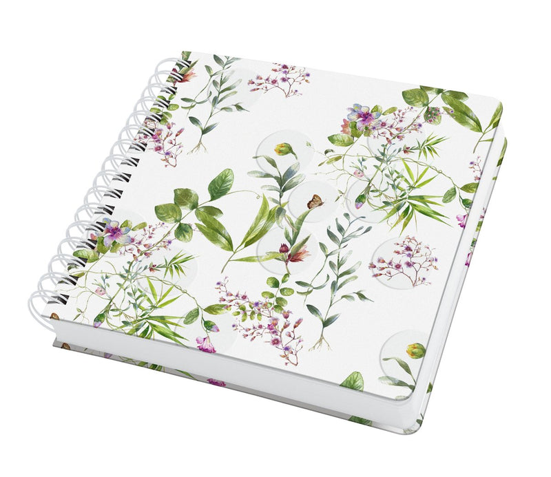 Cuaderno sigel jolie - tamaño a5 - espiral cuadrada - jardín de cuento de hadas - si-jq101