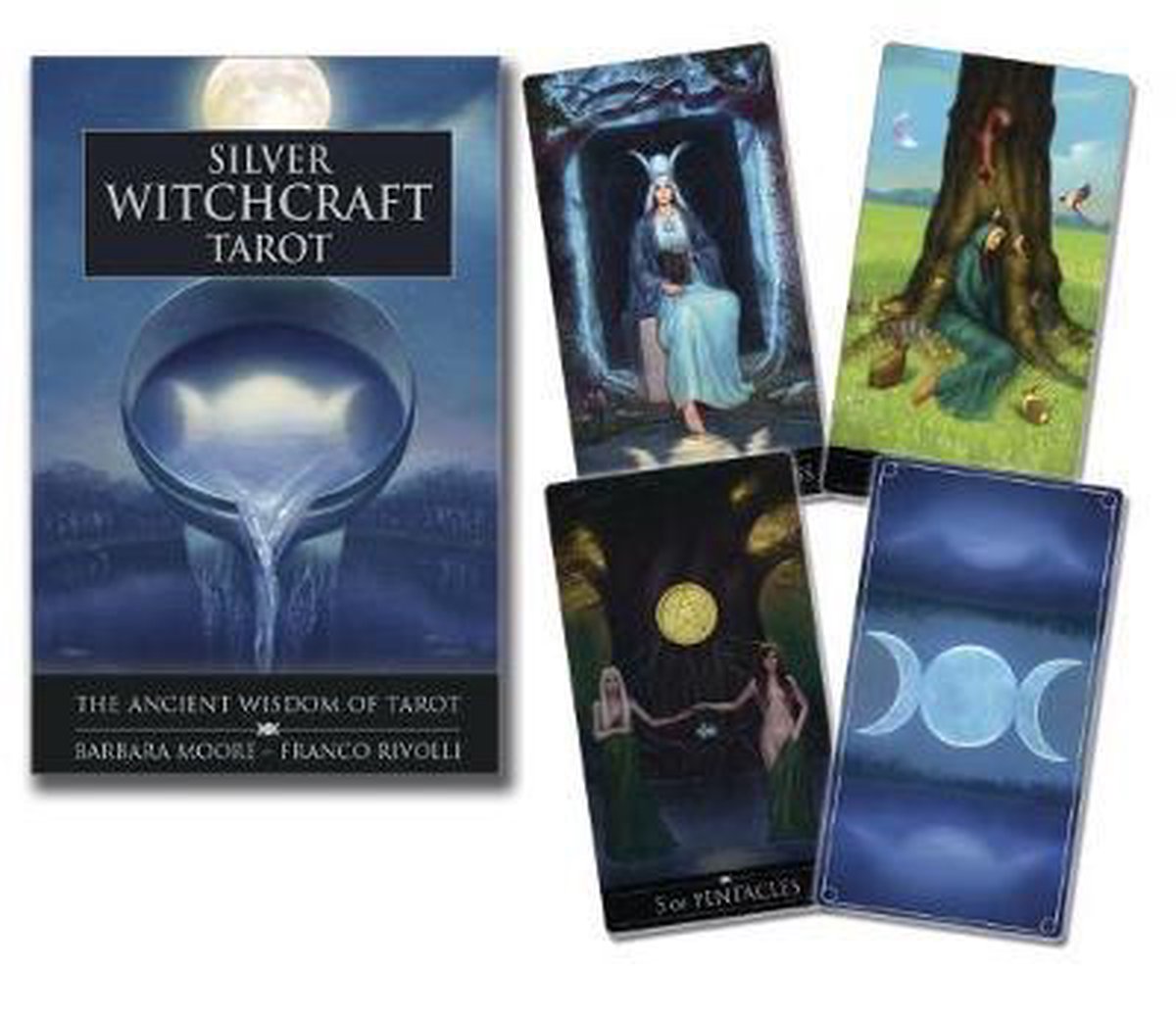 Tarot de brujería de plata
